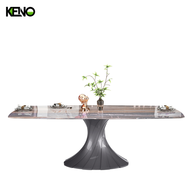 Marble Dining Table Keno Design Home Furniture Wholesale with Matching Chair