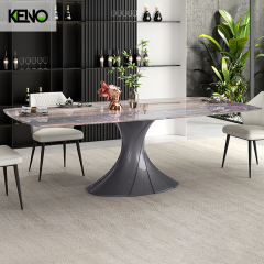 Marble Dining Table Keno Design Home Furniture Wholesale with Matching Chair