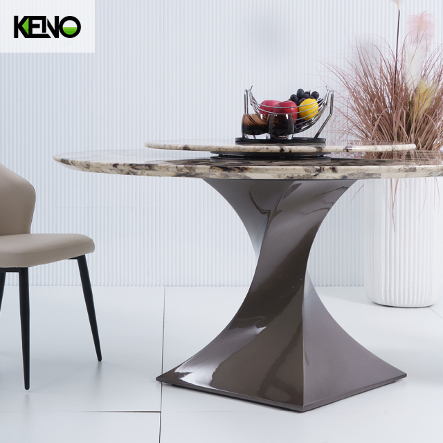 Marble Dining Table Luxury Style Home Furniture with Factory Direct Competitive Price