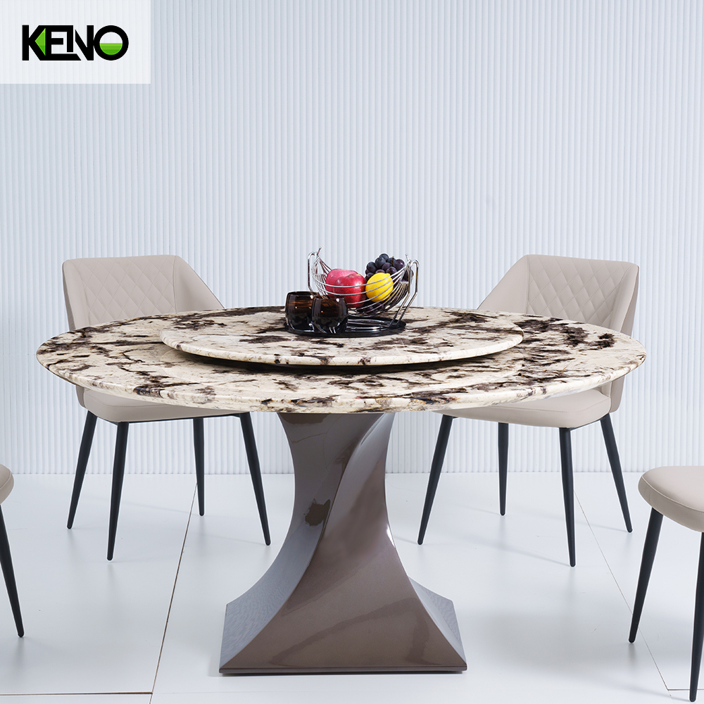 Marble Dining Table Luxury Style Home Furniture with Factory Direct Competitive Price
