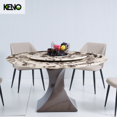 Marble Dining Table Luxury Style Home Furniture with Factory Direct Competitive Price
