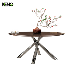 Marble Dining Table Modern Home Furniture Luxury Finish with Matching Table Chair