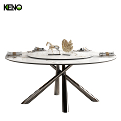 Sintered Stone Dining Table Customization Home Furniture Factory Direct Wholesale for Hotel Use
