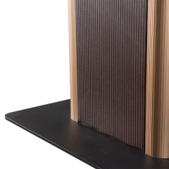 Sintered Stone Dining Table Wholesale Home Furniture Set with Comfortable Home Chair for Daily Use