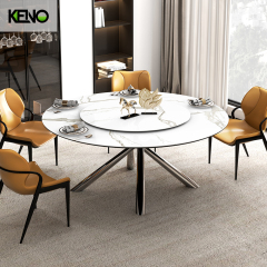 Sintered Stone Dining Table Customization Home Furniture Factory Direct Wholesale for Hotel Use