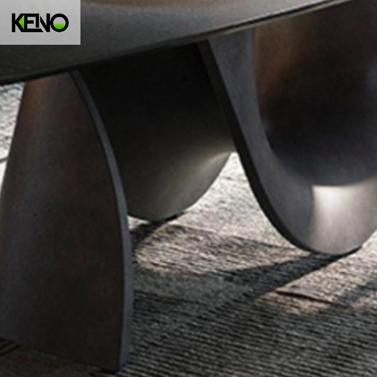 Dining Table Black Table Legs Factory Customization Luxury Home Furniture for Interior Design