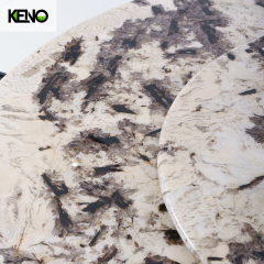 Sintered Stone Dining Table Wholesale Home Furniture Set with Comfortable Home Chair for Daily Use