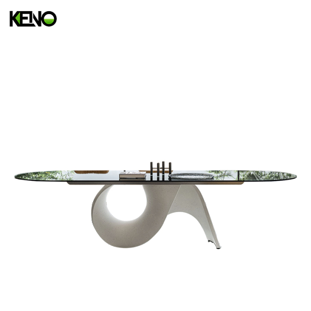 Dining Table White Table Legs Luxury Home Furniture Hotel Grade Quality with Matching Table Chair