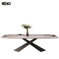 Dining Table Table Chair Combination Luxury Home Furniture for Apartment and Villa