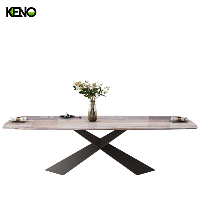 Dining Table Table Chair Combination Luxury Home Furniture for Apartment and Villa