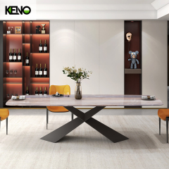 Dining Table Table Chair Combination Luxury Home Furniture for Apartment and Villa