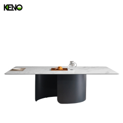 Sintered Stone Dining Table Luxury Style Home Furniture for Home and Hotel Decoration