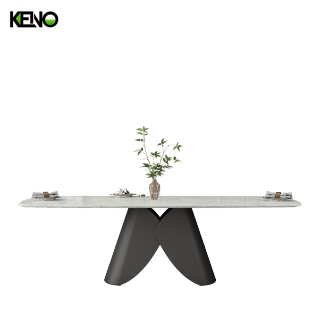Marble Dining Table Customization Home Furniture for Restaurant and Dining Area