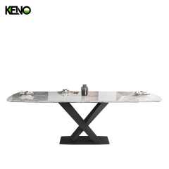 Marble Dining Table Modern Luxury Home Furniture with Factory Customization Service