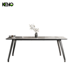 Sintered Stone Dining Table Keno Design Home Furniture for Commercial and Home Use