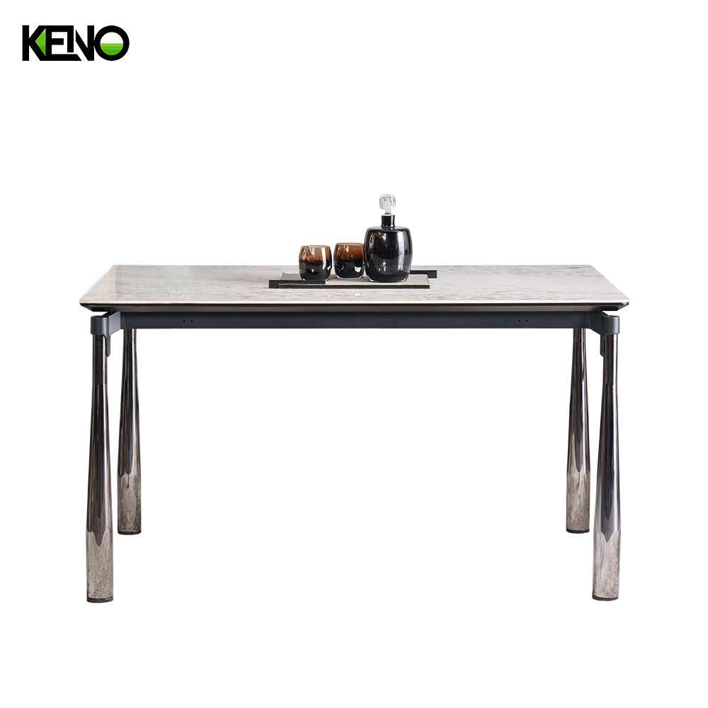 Dining Table Wholesale Sintered Stone Home Furniture Set with Comfortable Home Chair