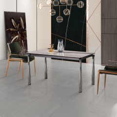 Dining Table Factory Direct Wholesale Hotel Sintered Stone Furniture with Matching Chair