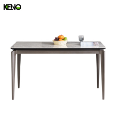 Dining Table Keno Series Luxury Sintered Stone Home Furniture with Table Chair Set