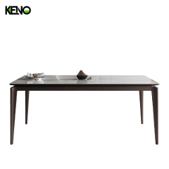 Dining Table Sintered Stone Customization Size and Color for Home and Hotel Furniture
