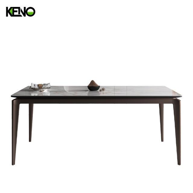 Dining Table Sintered Stone Customization Size and Color for Home and Hotel Furniture