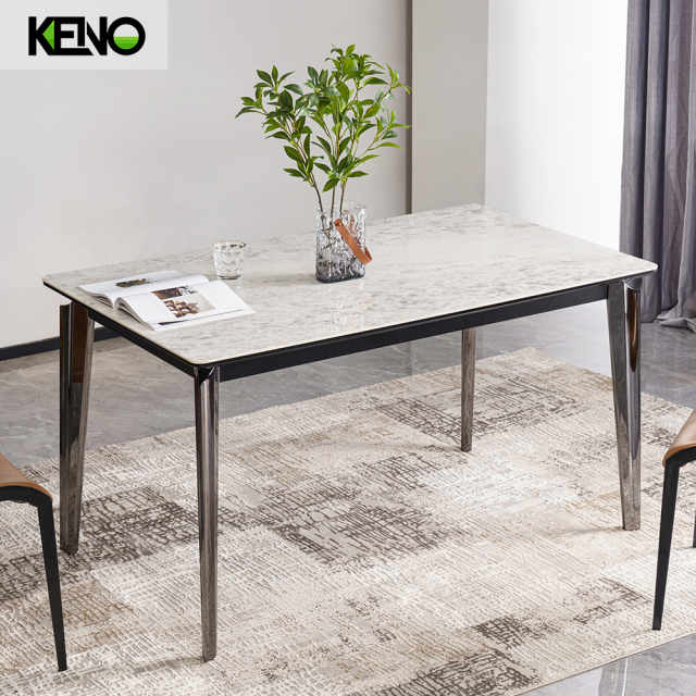 Dining Table Modern Design Hotel Furniture with Comfortable Home Chair