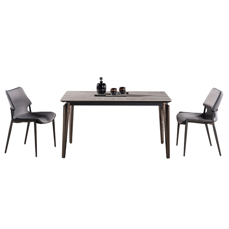 Dining Table Customized Sintered Stone Home Furniture for Villa and Commercial Space