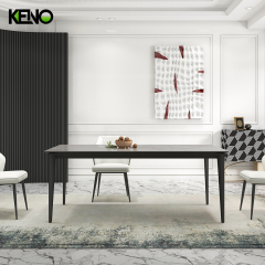 Dining Table Wholesale Sintered Stone Home Furniture with Durable Material and Stable Structure