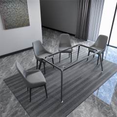 Dining Table Wholesale Sintered Stone Home Furniture Set with Comfortable Home Chair