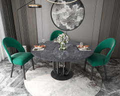 Sintered Stone Dining Table Home Furniture Factory Direct Sale with Matching Table Chair
