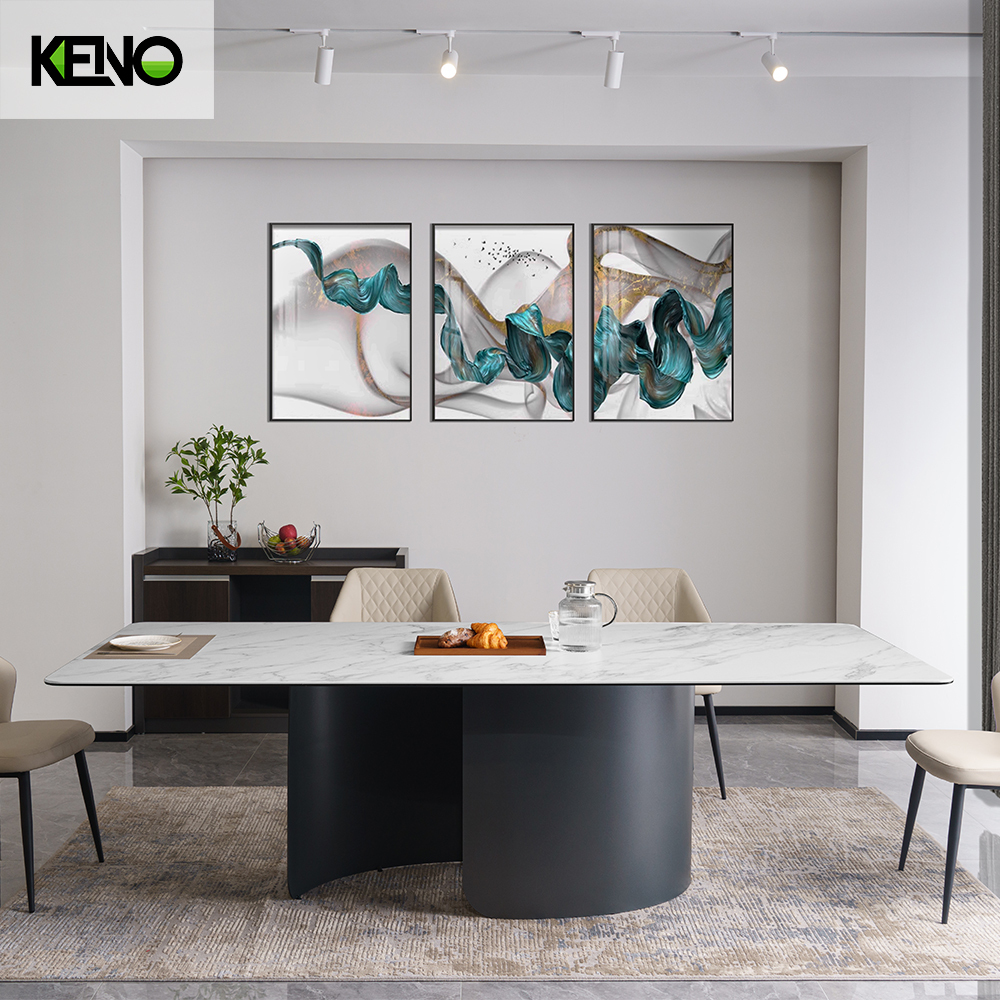 Sintered Stone Dining Table Luxury Style Home Furniture for Home and Hotel Decoration