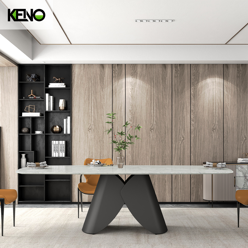 Marble Dining Table Customization Home Furniture for Restaurant and Dining Area