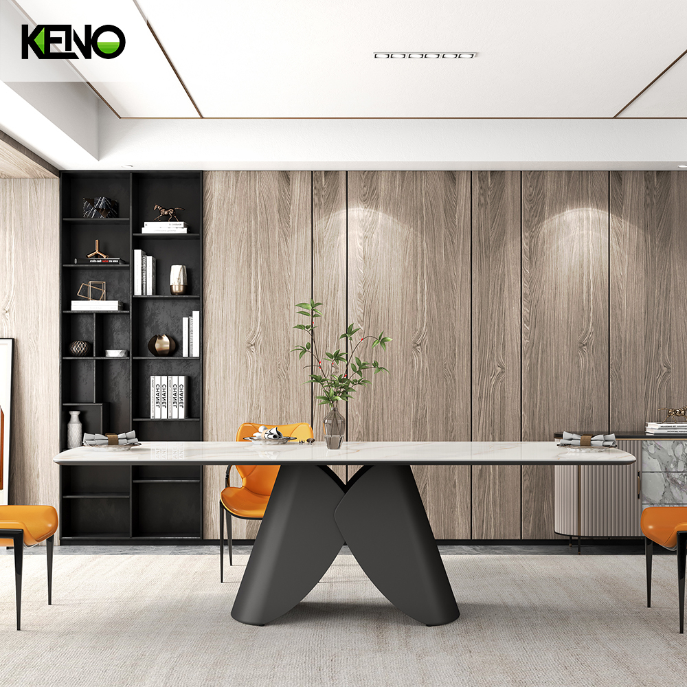 Sintered Stone Dining Table Hotel Grade Home Furniture with Sturdy Table Chair