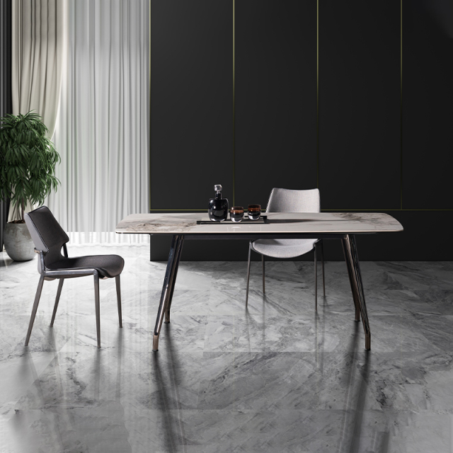 Sintered Stone Dining Table Keno Design Home Furniture for Commercial and Home Use