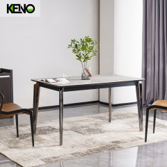 Dining Table Modern Design Hotel Furniture with Comfortable Home Chair