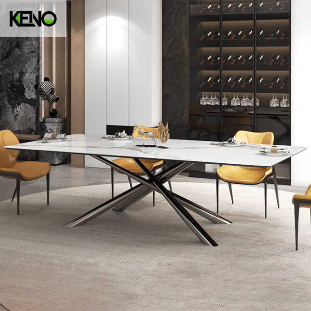 Sintered Stone Dining Table and Table Chair Set Wholesale from Factory for Hotel Use
