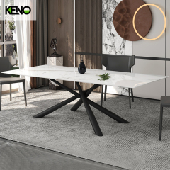 Sintered Stone Dining Table Modern Design Home Furniture with Comfortable Home Chair Set