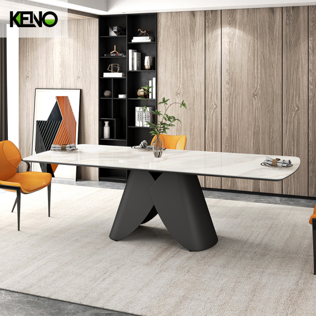 Sintered Stone Dining Table Hotel Grade Home Furniture with Sturdy Table Chair
