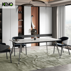Sintered Stone Dining Table Keno Design Home Furniture for Commercial and Home Use