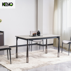 Dining Table Wholesale Sintered Stone Home Furniture Set with Comfortable Home Chair