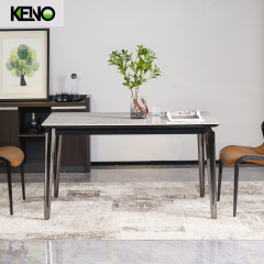 Dining Table Modern Design Hotel Furniture with Comfortable Home Chair