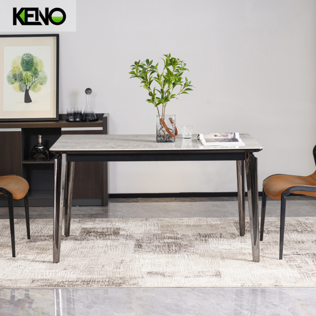 Dining Table Modern Design Hotel Furniture with Comfortable Home Chair