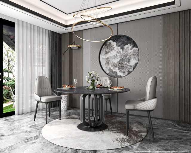 Dining Table Home Furniture Factory Direct Sale with Matching Table Chair