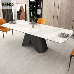 Sintered Stone Dining Table Hotel Grade Home Furniture with Sturdy Table Chair