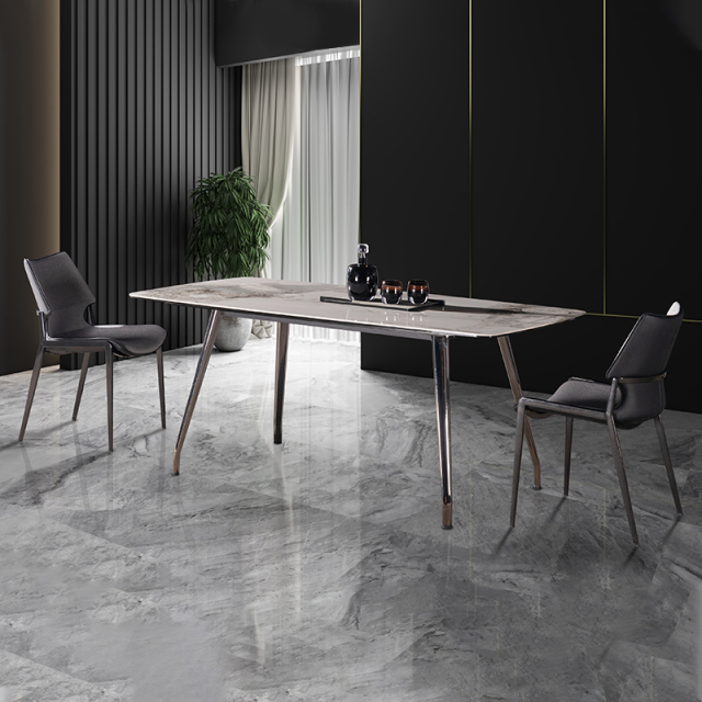 Sintered Stone Dining Table Keno Design Home Furniture for Commercial and Home Use