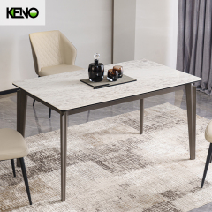 Dining Table Luxury Style Table Chair Set for Home and Restaurant Use