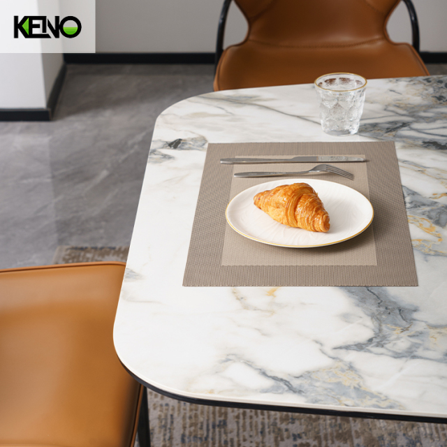 Sintered Stone Dining Table Modern Design Home Furniture with Comfortable Home Chair Set