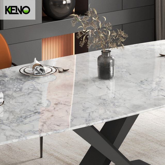 Marble Dining Table Modern Luxury Home Furniture with Factory Customization Service
