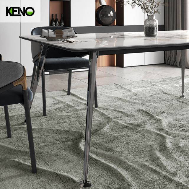 Sintered Stone Dining Table Keno Design Home Furniture for Commercial and Home Use