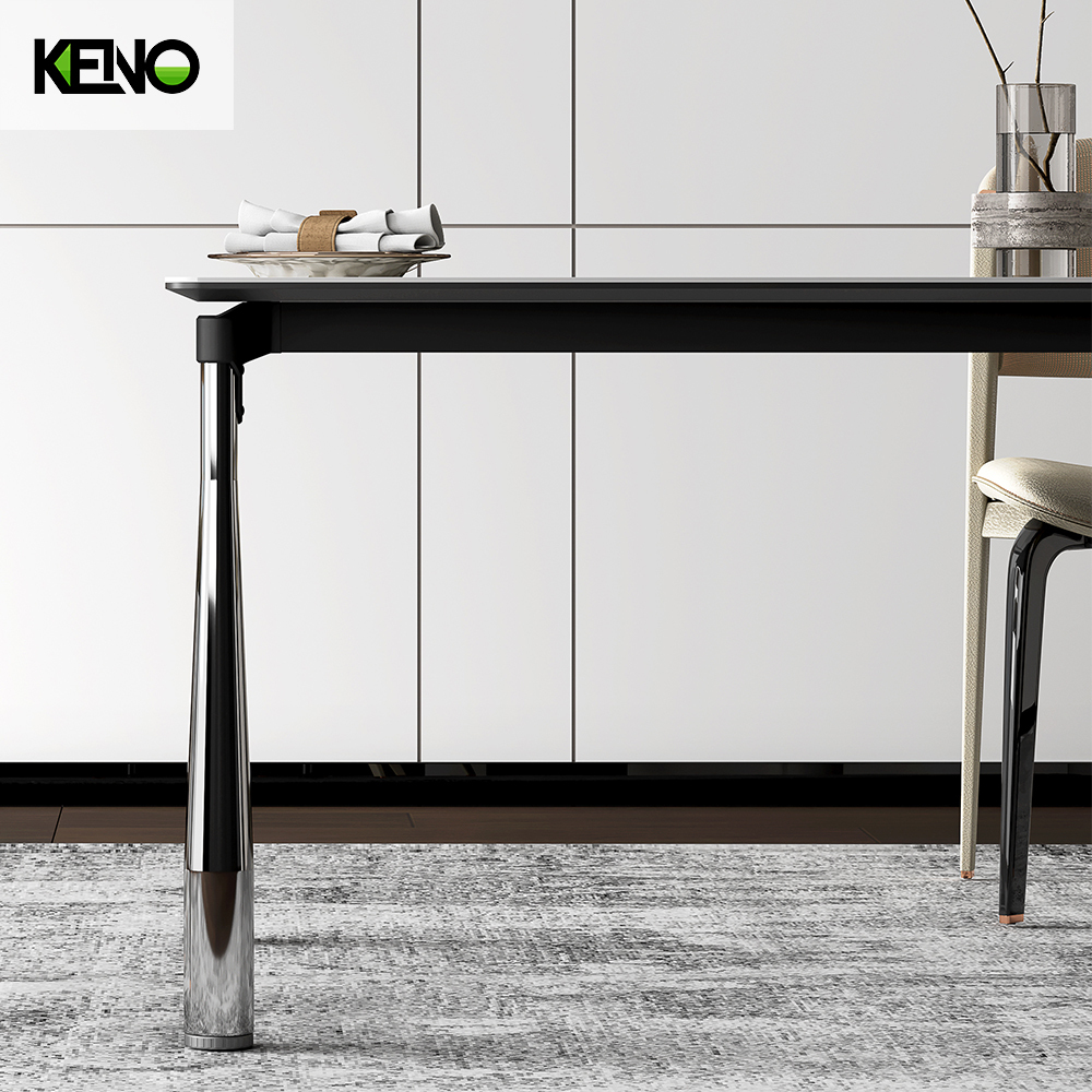 Dining Table Luxury Sintered Stone Home Furniture Set with Customization for Modern Dining Room