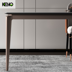 Dining Table Sintered Stone Customization Size and Color for Home and Hotel Furniture